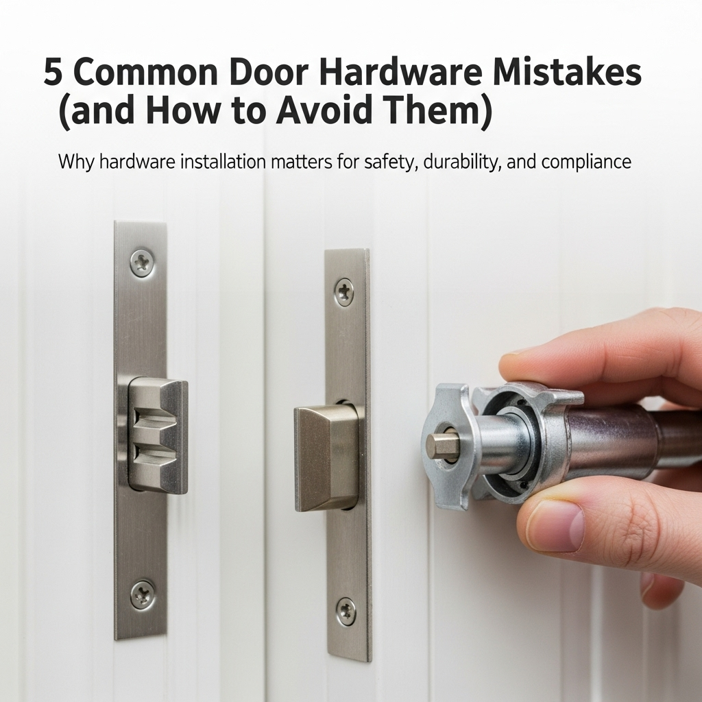 Common Door Hardware Mistakes
